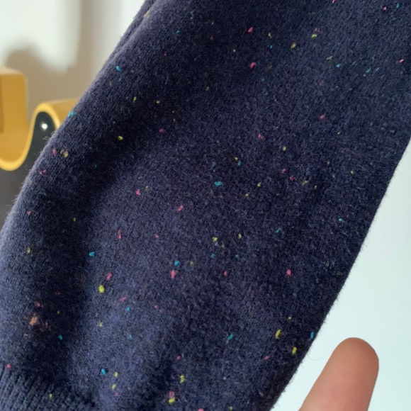 Collared sweater with sprinkle pattern - Picture 3 of 3